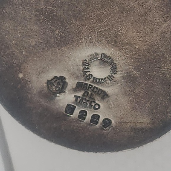 Vintage Sterling Silver 925 Margot De Taxco Gemini Zodiac Pendant Necklace - Picture 5 of 5